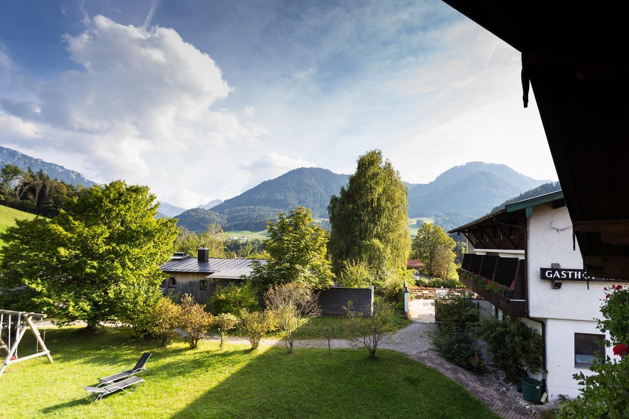 Landhotel Maiergschwendt Ruhpolding Eksteriør billede
