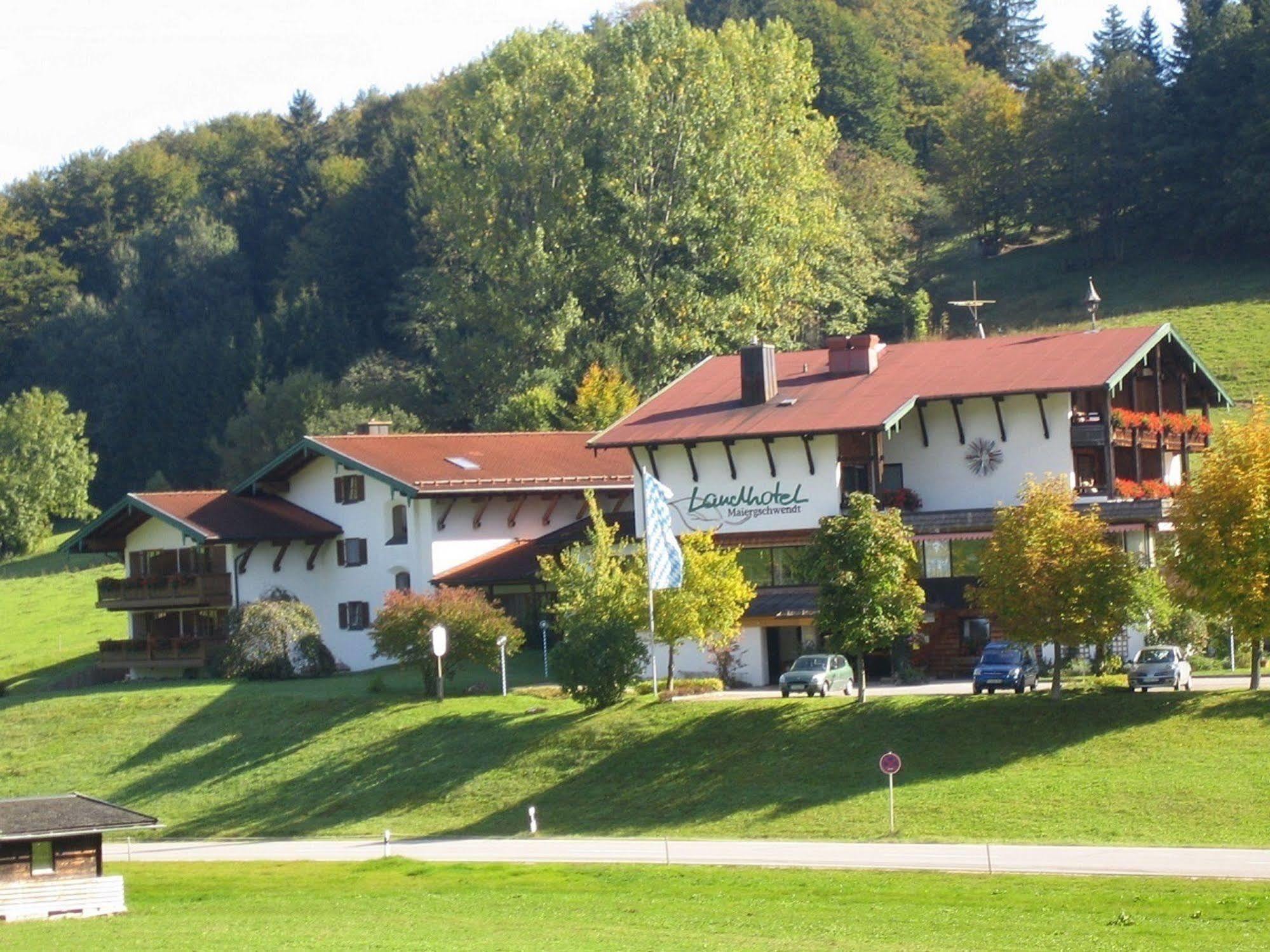 Landhotel Maiergschwendt Ruhpolding Eksteriør billede